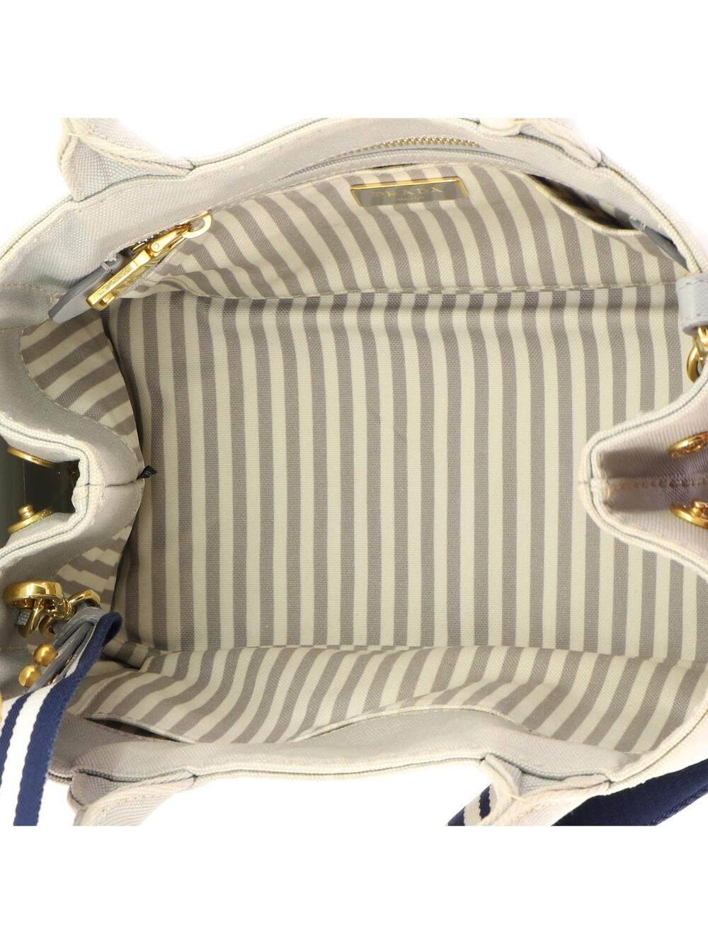 Prada Canapa Convertible Tote Canvas #331665P85B - Picture 5 of 7